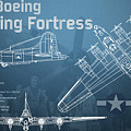 Boeing B-17 Flying Fortress Blueprint