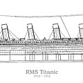 RMS Titanic ship plans.